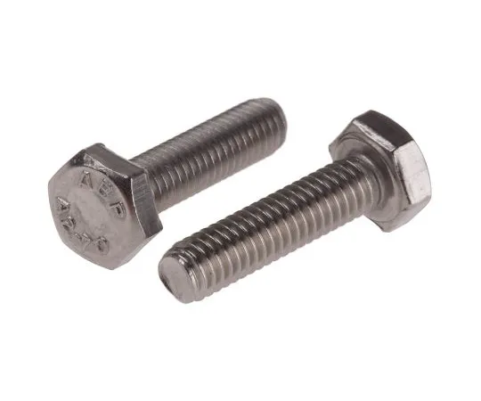 63-6692-55　Plain Stainless Steel Hex M4 x 16mm Set Screw　520-021