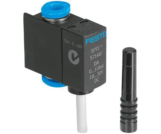 63-6998-47　Festo Pressure Switch, Push In 3 mm 0bar to 10 bar　SPTE-P10R-Q3-V-2.5K