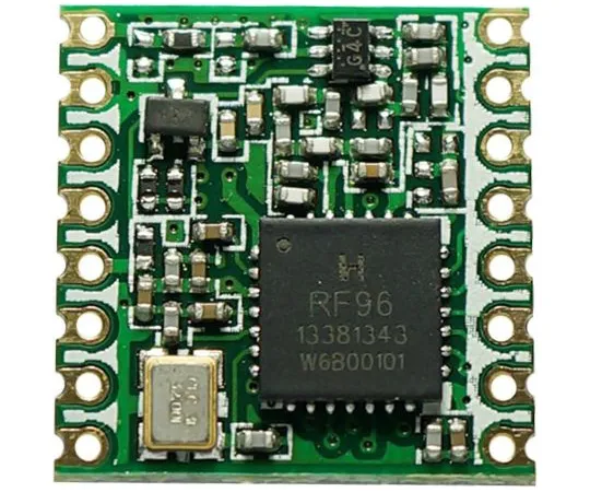 63-6974-06　RF Solutions RFM95W-915S2 RF Transceiver Module 915 MHz, 3.3V　RFM95W-915S2
