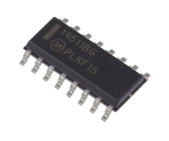 63-6968-15　ON Semiconductor MC14511BDG, 1 BCD to Decimal Decoder, Decoder, Driver, Latch, 1-of-4, Non-Inverting, 16-Pin SOIC　MC14511BDG