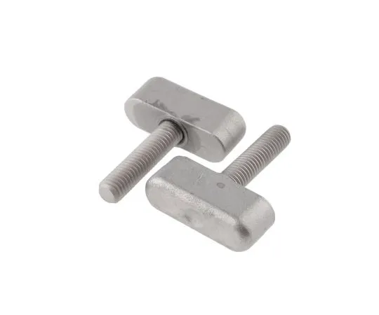 63-6601-48　RS PRO Silver Wing Clamping Knob, M8　237-344
