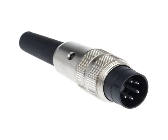 63-7019-07　Binder 680 Series Miniature Cable Mount Connector, 5 contacts Plug　09-0313-00-05