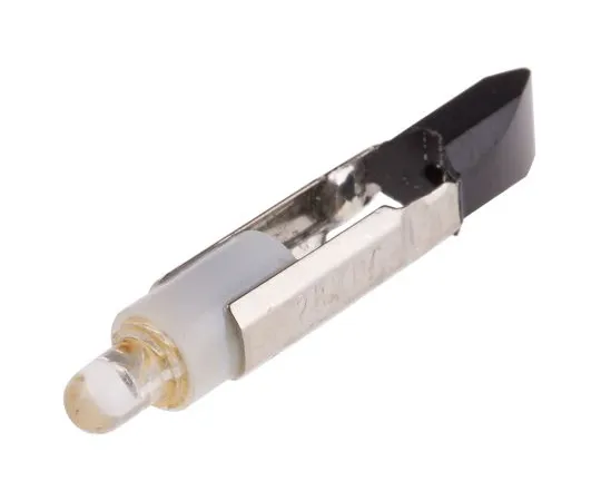 63-6581-36　LED Reflector Bulb, Telephone Slide, Yellow, Single Chip, 5.5mm dia., 28V ac/dc　203-717