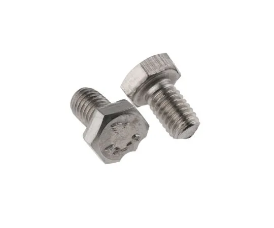 63-6692-65　Plain Stainless Steel Hex M6 x 10mm Set Screw　520-116