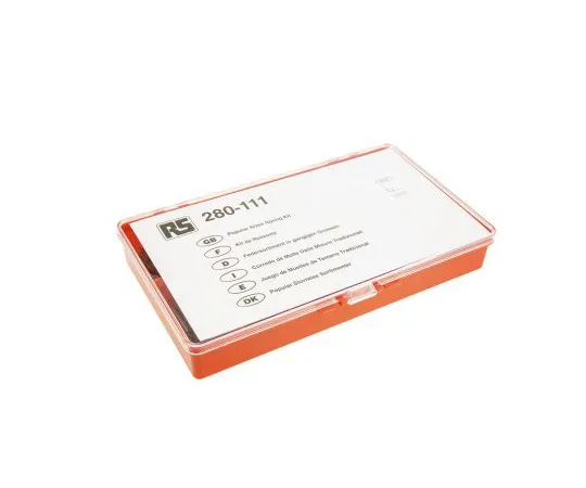 63-6612-34　RS PRO Steel Alloy Compression, Extension, Torsion Spring Kit, 156 Springs　280-111