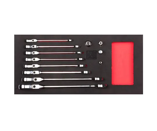 63-6978-75　RS PRO 8 → 19 mm Combination Ratchet Spanner, Hexagon, Square　125-3051