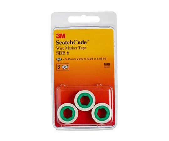63-6629-38　Refill Tape: Number 6　SDR6-89206