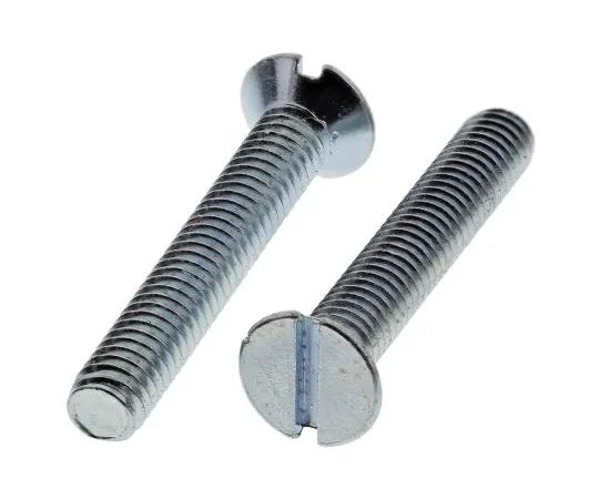 63-6702-05　RS PRO, M4 Countersunk Head, 25mm Steel Slot Bright Zinc Plated　553-908
