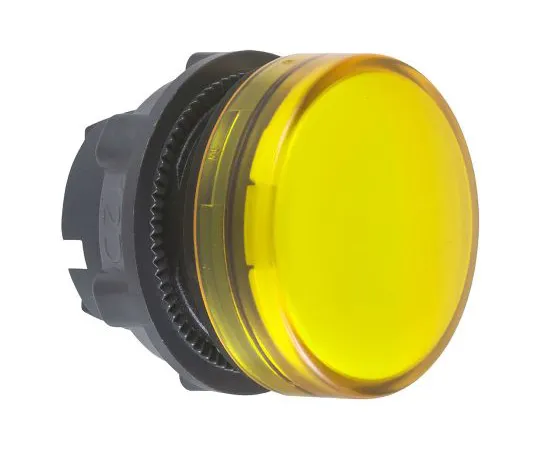 63-6988-39　Schneider Electric Harmony XB5 Series, Yellow Pilot Light, 22mm Cutout　ZB5AV083