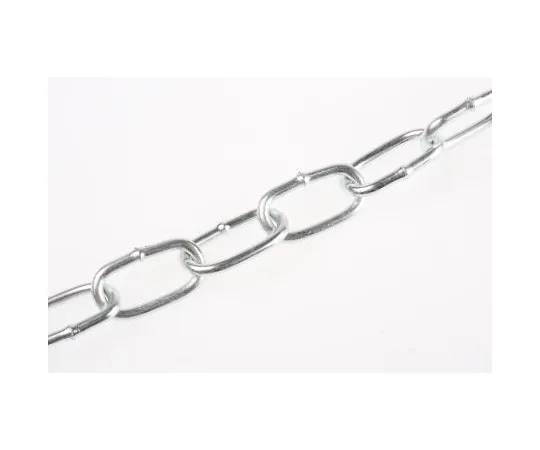 63-6724-95　RS PRO Zinc Plated Steel Chain, 10m Length, 50 kg Lifting Load　752-436