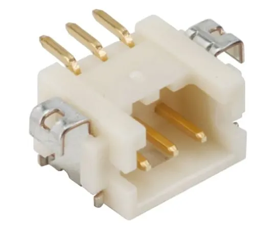 63-6823-28　Board Connection Header DF13 Series 3 Pole 1.25 mm 1 Row Light Angle 1 Set (1000 Pieces)　DF13A-3P-1.25H51