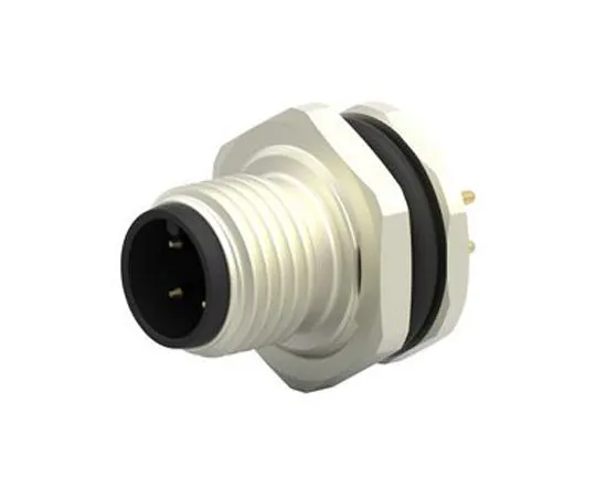 63-7040-80　TE Connectivity M12 Series Panel Mount Connector, 4 contacts Socket　T4140012041-000