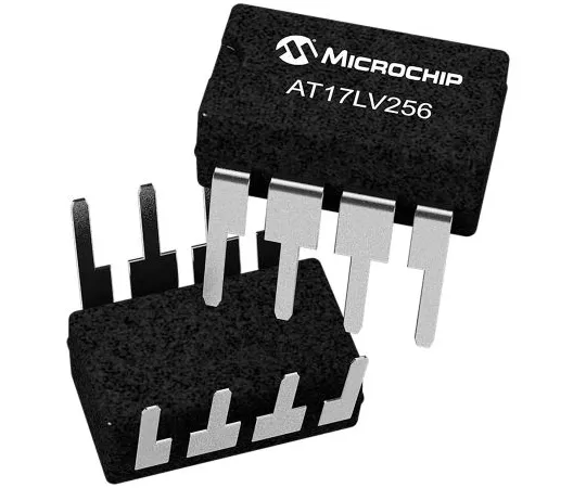 63-7013-39　Microchip Technology AT17LV256-10PU, 256kbit EEPROM Chip 8-Pin PDIP Serial-2 Wire　AT17LV256-10PU