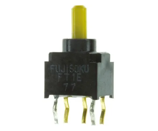63-6594-22　Toggle Switch On-Off-On SPDT PCB 0.4 VA @ 28 V dc　FT1E-2M-Z