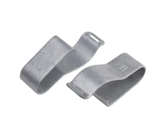 63-6614-09　RS PRO Cable Clamp Silver Clip On Galvanised Steel Cable Clamp, 20mm Max. Bundle　288-294
