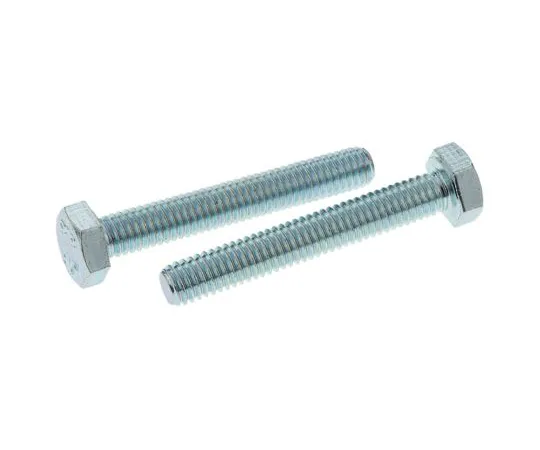 63-6695-62　Zinc plated & clear Passivated Steel Hex M6 x 40mm Set Screw　527-460
