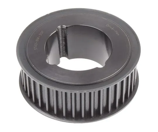 63-6574-28　RS PRO Timing Belt Pulley, Cast Iron 38mm Belt Width x 8mm Pitch, 40 Tooth　184-246