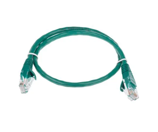 63-6702-94　RS PRO Green PVC Cat5e Cable U/UTP, 500mm Male RJ45/Male RJ45 Terminated　556-538