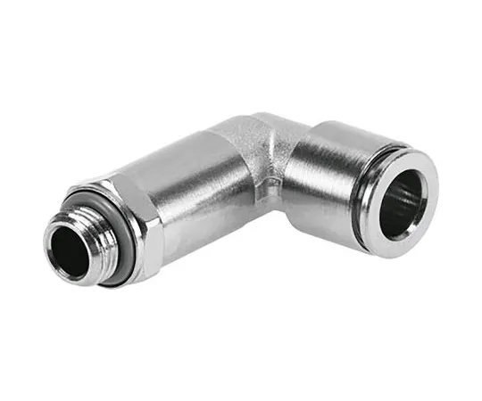 63-6997-10　Festo Elbow Connector, G 1/4 Male, Push In 10 mm　NPQH-LL-G14-Q10-P10