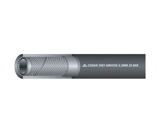 63-6671-49　RS PRO 25m Long Black Hose Pipe, Applications Air, Water, 16mm Inner Diam.　486-485