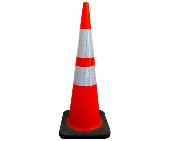 63-6978-19　RS PRO Orange, White 900mm PVC Traffic Cone　125-2172