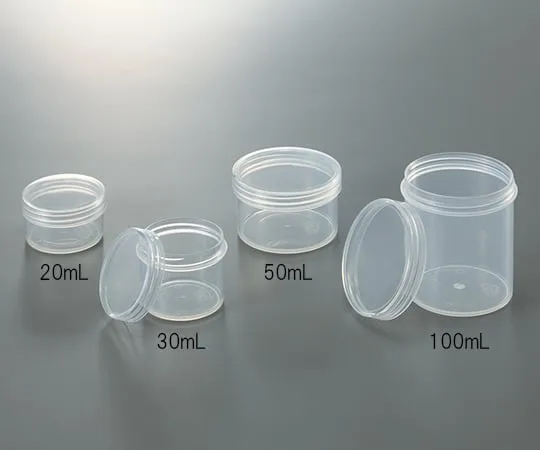 3-5086-01　Plastic Pot (Transparent) 20mL　10164