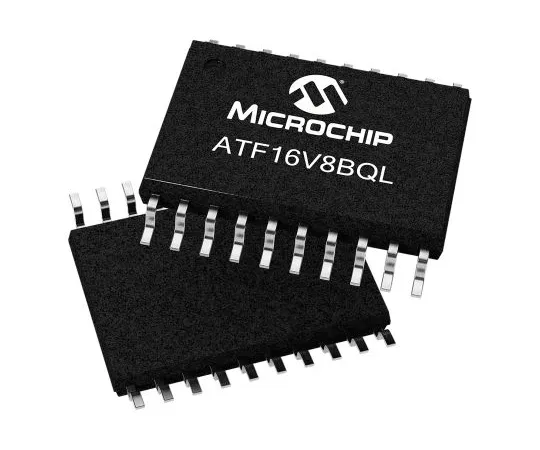 63-7014-72　Microchip Technology ATF16V8B-15SU, SPLD Simple Programmable Logic Device ATF16V8B 150 Gates, 8 Macro Cells, 8 I/O,　ATF16V8B-15SU