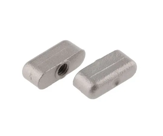 63-6601-93　RS PRO Silver Wing Clamping Knob, M6　237-744