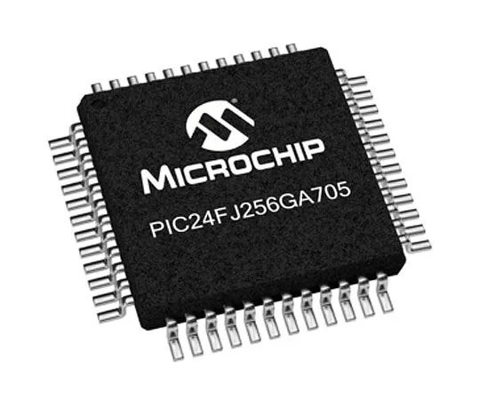 63-7002-31　Microchip PIC24FJ256GA705-I/PT, 16bit PIC24 Microcontroller, 32MHz, 256 kB Flash, 48-Pin TQFP　PIC24FJ256GA705-I/PT