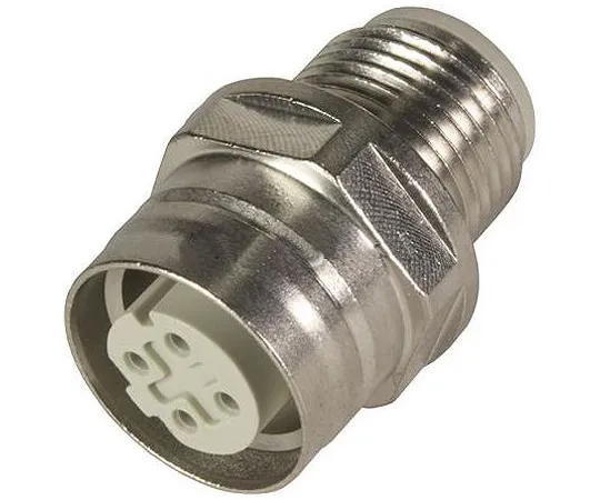 63-7003-46　Harting 4 Pole M12 Socket to 4 Pole M12 Plug Adapter　21033812403