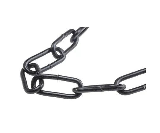 63-6724-37　RS PRO Japanned Steel Chain, 10m Length, 85 kg Lifting Load　750-525
