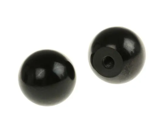 63-6717-11　RS PRO Black Ball Clamping Knob, M8　686-042