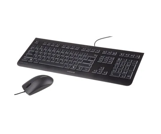 63-6971-49　Cherry Black Wired QWERTY Keyboard and Mo*** Set　JD-0800EU-2