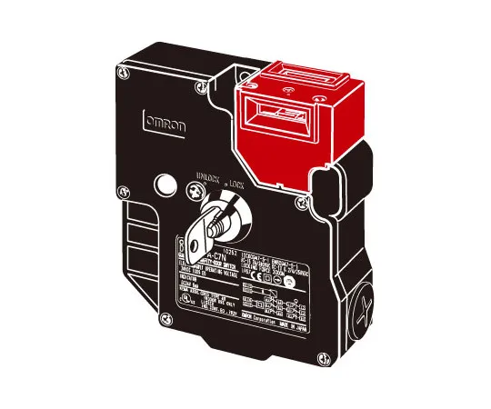 62-4637-26　Electromagnetic lock safety door switch/slide key unit D4JL/D4JL-SK40　D4JL-2NFA-C7-16