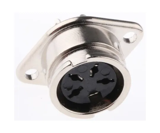 63-6674-35　RS PRO 4 Pole Din Socket, 1 → 4A, 100 V ac, Bayonet　490-967