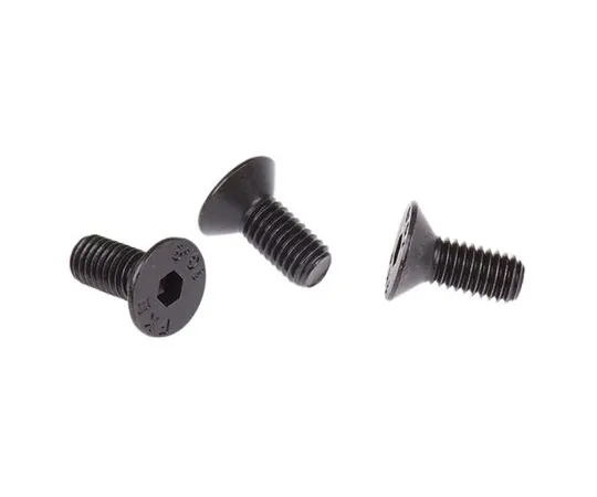 63-6612-84　RS PRO M5 x 12mm Hex Socket Countersunk Screw Black, Self-Colour Steel　281-467