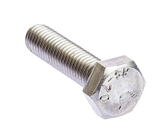63-6576-59　Plain Stainless Steel Hex, Hex Bolt, M10 x 40mm　190-383