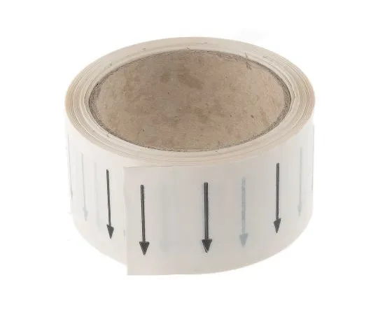 63-6720-09　RS PRO White PP, Vinyl Pipe Marking Tape, text Arrow, Dim. W 50mm x L 33m　711-485