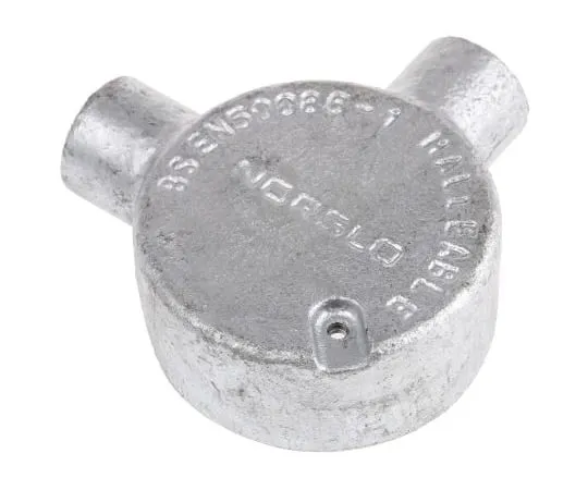 63-6598-49　RS PRO Angle Box Cable Conduit Fitting, 20mm nominal size　228-867