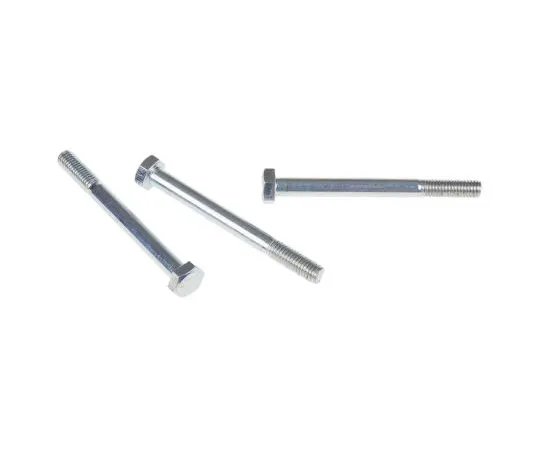 63-6612-06　Clear Passivated, Zinc Steel Hex Bolt, M8 x 80mm　279-650