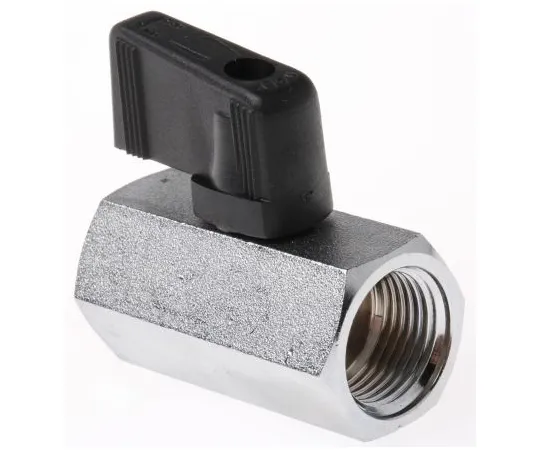 63-6671-41　RS PRO Chrome Plated Brass Hydraulic Ball Valve G 3/8　486-340