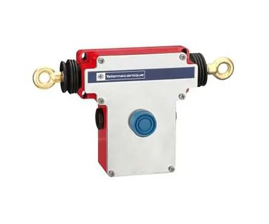 63-7019-48　XY2CE Grab Wire Switch With E-Stop, 2 x 35 → 2 x 100m, 2NC, 2NO　XY2CEDA290