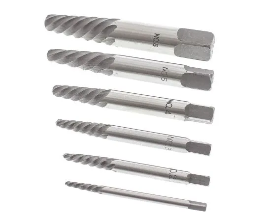 63-6650-35　RS PRO 12 piece HSS Screw Extractor Set　446-863