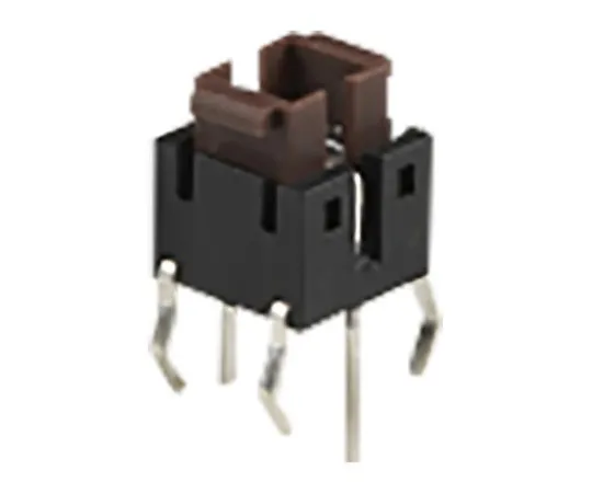 63-6943-37　Tactile Switch Single Pole Single Throw (SPST) Through Hole Momentary 6.1 x 6.1 mm　FSMIJ62AR04