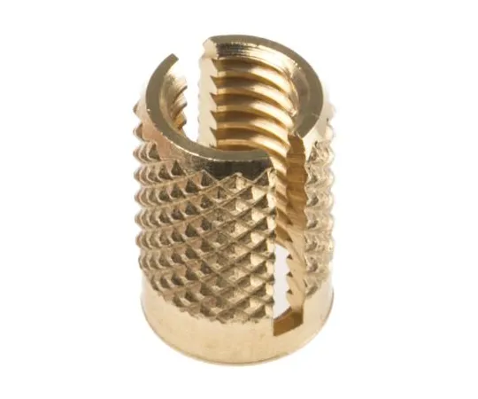63-6611-58　RS PRO, M5 Brass Threaded Insert diameter 6.4mm Depth 9.35mm　278-562