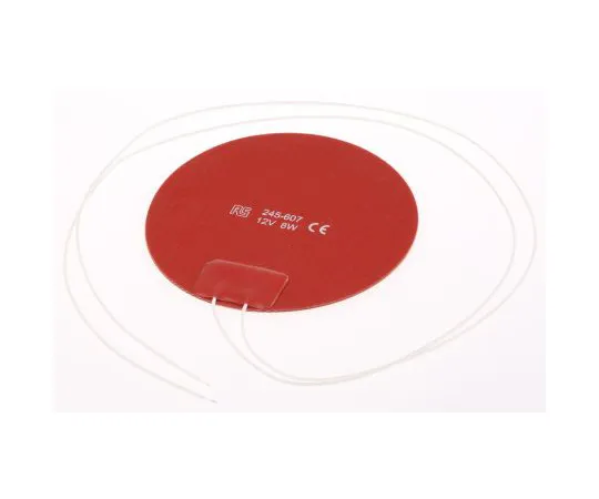 63-6603-04　RS PRO Silicone Heater Mat, 8 W, 12 V dc　245-607