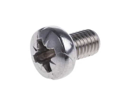 63-6576-66　RS PRO, M6 Pan Head, 10mm Stainless Steel Pozidriv A4 316 Plain　190-585
