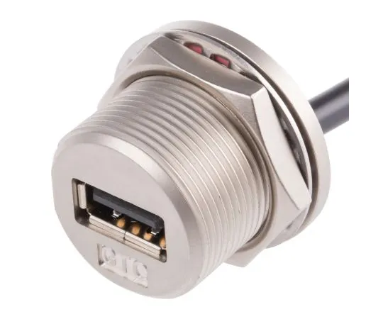 63-6829-36　RS PRO Male USB A to Mountable Female USB A USB Cable, 200mm, USB 2.0　122-3024