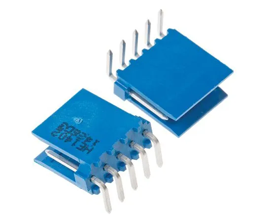 63-6698-46　Header-amplifier module for connecting boards 5 poles 2.54 mm 1 row right angle　281698-5
