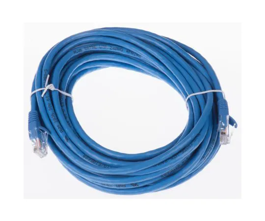 63-6704-44　RS PRO Blue PVC Cat5e Cable U/UTP, 10m Male RJ45/Male RJ45 Terminated　557-509